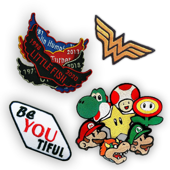 embroidered patches